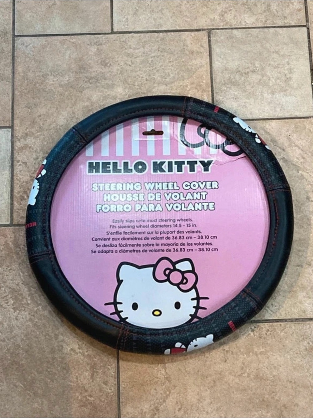 NEW Sanrio Hello Kitty Steering Wheel Cover
